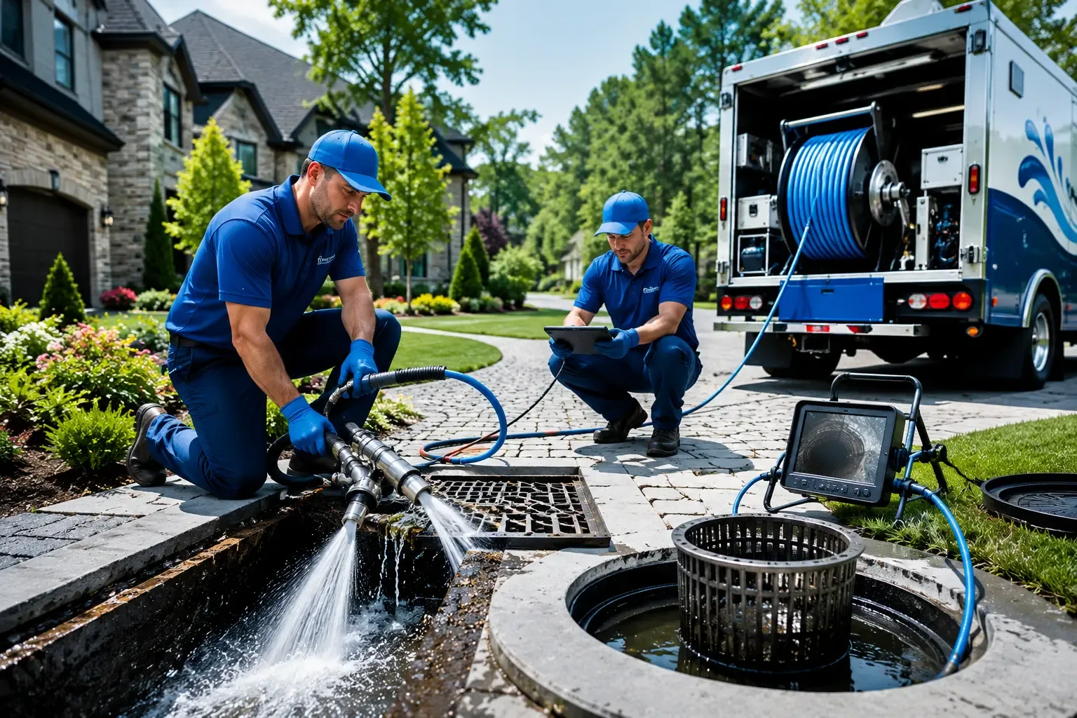 Local outdoor drain cleaning professionals in Claude, TX