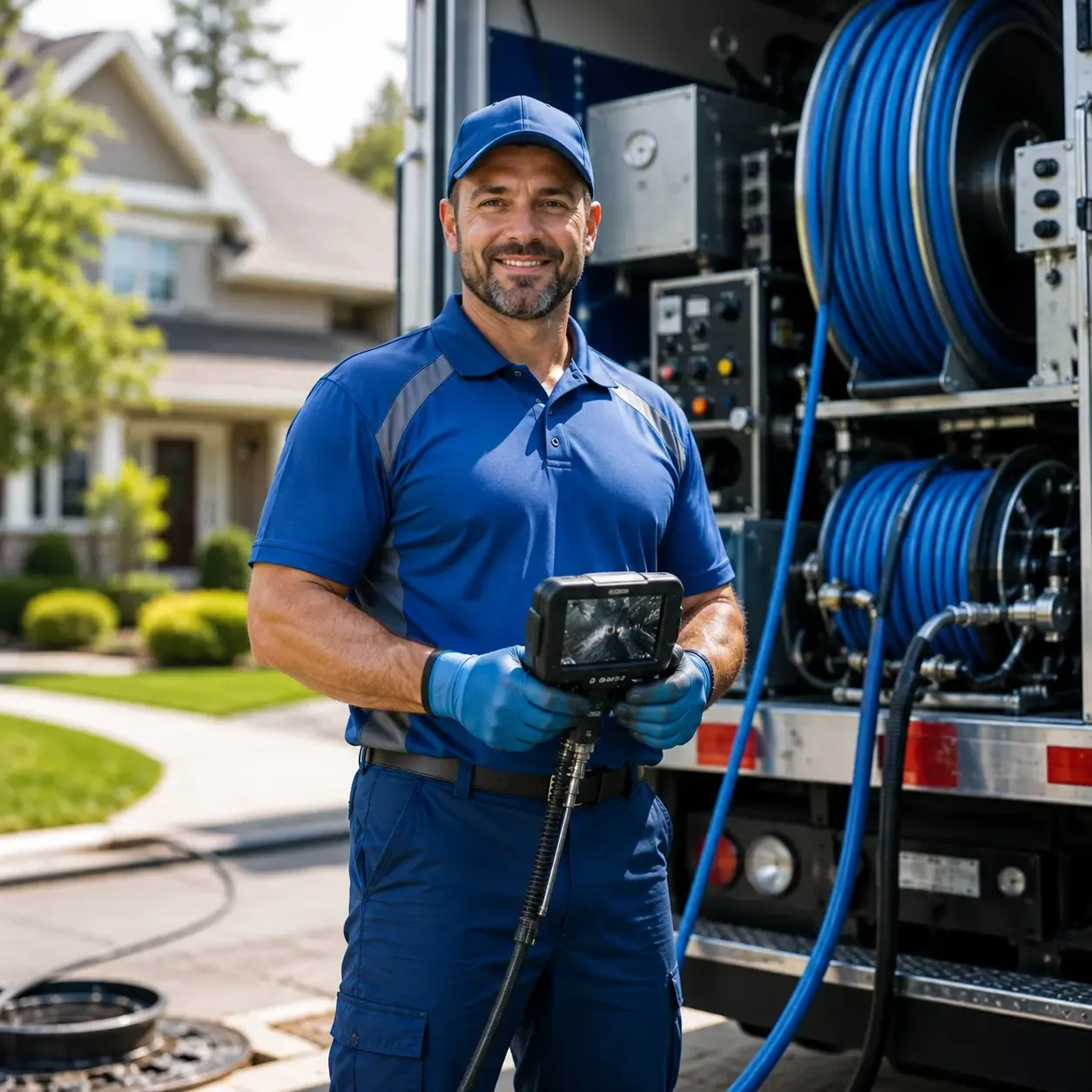 Local outdoor drain cleaning specialists in Claude, TX